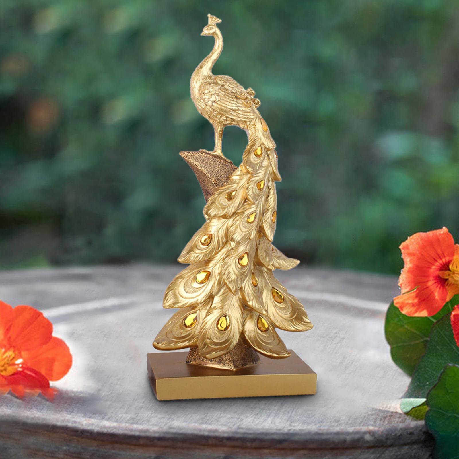 現代の家の装飾孔雀の装飾品